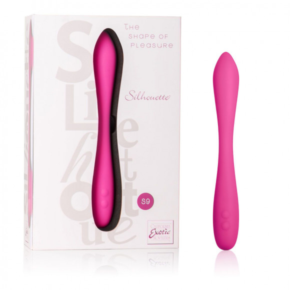 Перезаряжаемый розовый вибромассажер Silhouette S9 - 16,5 см. Перезаряжаемый розовый вибромассажер Silhouette S9 - 16,5 см.