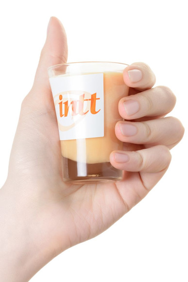 Массажная свеча для поцелуев Peach с ароматом персика - 30 гр. Массажная свеча для поцелуев Peach с ароматом персика - 30 гр.