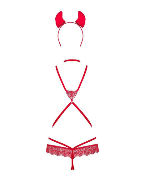 Костюм дьяволицы Evilia Костюм дьяволицы Evilia