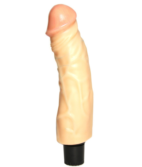 Вибромассажер-реалистик №18 в коробке - 18,5 см. Вибромассажер-реалистик №18 в коробке - 18,5 см.