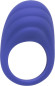 Фиолетовое эрекционное виброкольцо Couples Ring с управлением через приложение