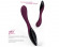 Вибратор ZINI RAN вишневого цвета с черным Вибратор ZINI RAN вишневого цвета с черным