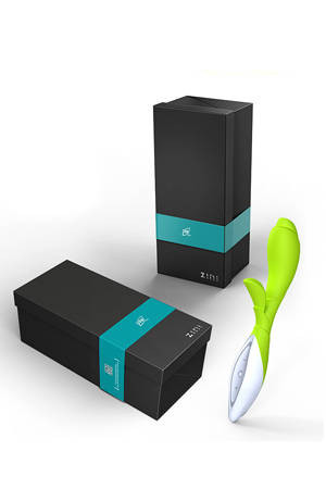 Зеленый вибратор ZINI ZOOK Зеленый вибратор ZINI ZOOK