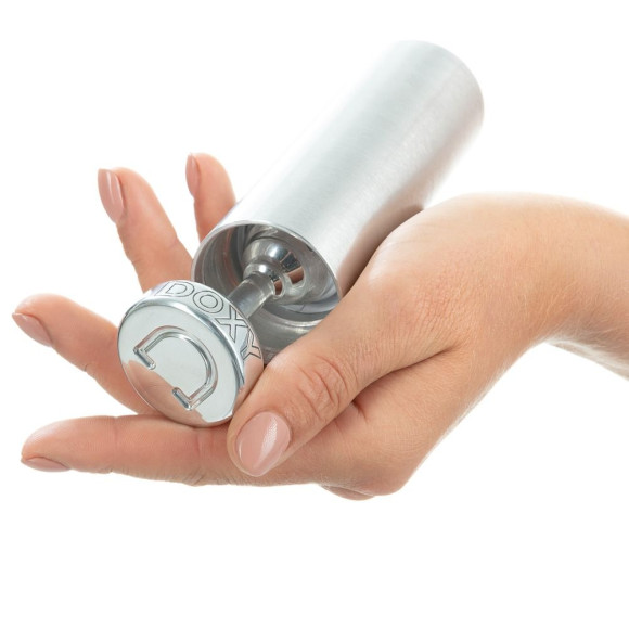 Серебристая анальная втулка Doxy Ribbed Butt Plug - 10,5 см. Серебристая анальная втулка Doxy Ribbed Butt Plug - 10,5 см.