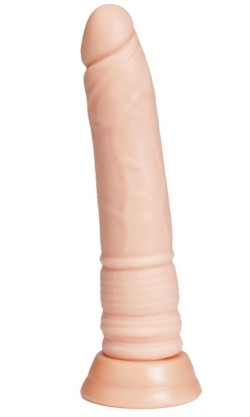 Телесный фаллоимитатор A-toys с присоской - 18см. Телесный фаллоимитатор A-toys с присоской - 18см.