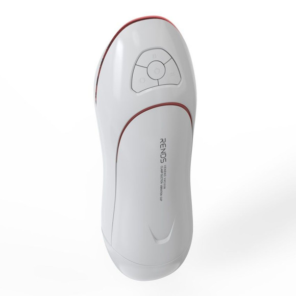 Белый вибромастурбатор со сжатием и голосовым сопровождением