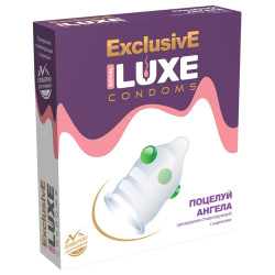 Презерватив LUXE Exclusive «Поцелуй ангела» - 1 шт. Презерватив LUXE Exclusive «Поцелуй ангела» - 1 шт.