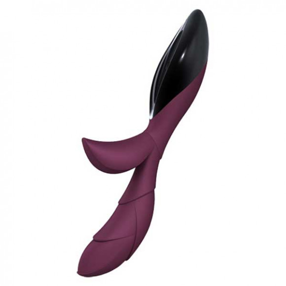 Вишневый с черным хай-тек вибратор ZINI HUA Вишневый с черным хай-тек вибратор ZINI HUA