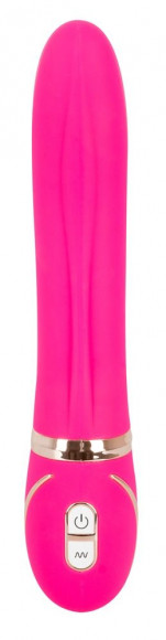 Розовый вибромассажер для точки G Glam Up Pink GR - 22 см. Розовый вибромассажер для точки G Glam Up Pink GR - 22 см.