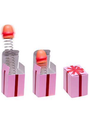 Фаллос на пружине Lil Dick in a Box Фаллос на пружине Lil Dick in a Box