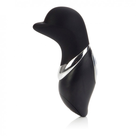 Чёрный клиторальный стимулятор 7-Function Silicone Luxe Euphoria Massagers Чёрный клиторальный стимулятор 7-Function Silicone Luxe Euphoria Massagers