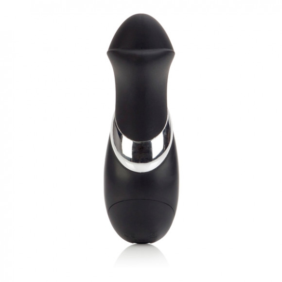 Чёрный клиторальный стимулятор 7-Function Silicone Luxe Euphoria Massagers Чёрный клиторальный стимулятор 7-Function Silicone Luxe Euphoria Massagers