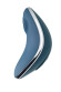 Синий вакуум-волновой вибростимулятор клитора Satisfyer Vulva Lover 1
