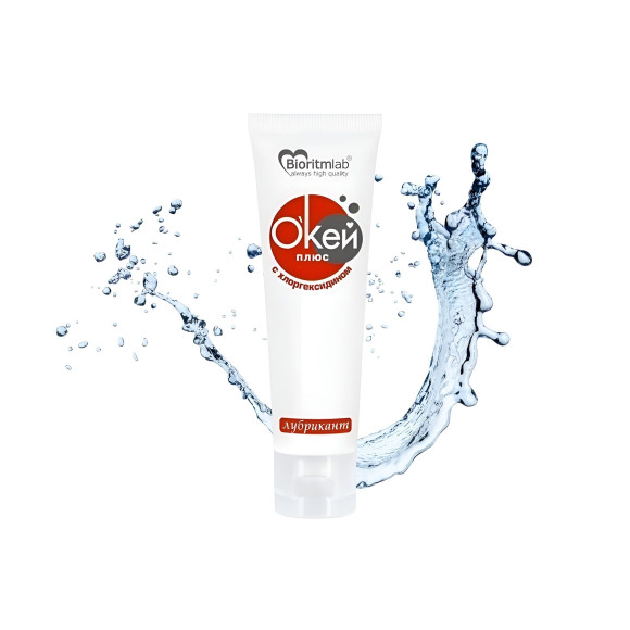 Гель-лубрикант с хлоргексидином  Окей плюс  - 50 гр.