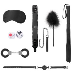 Черный игровой набор Introductory Bondage Kit №6 Черный игровой набор Introductory Bondage Kit №6