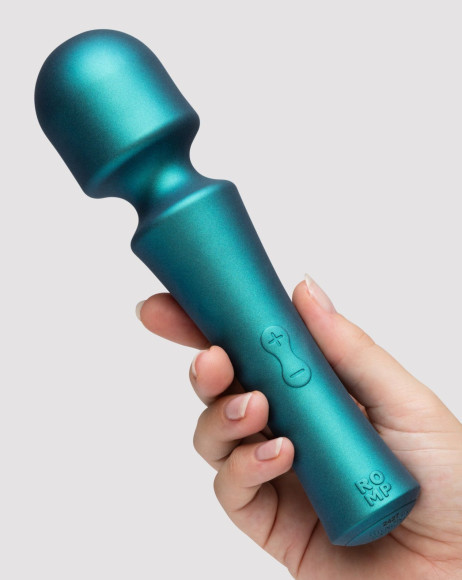 Зеленый wand-вибратор Romp Presto - 20 см. Зеленый wand-вибратор Romp Presto - 20 см.