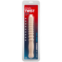 Телесный анальный стимулятор Anal Twist - 29 см. Телесный анальный стимулятор Anal Twist - 29 см.