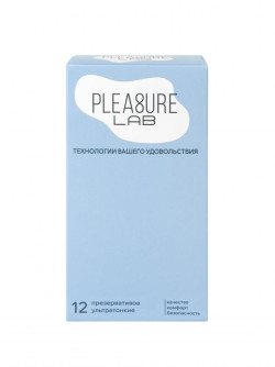 Ультратонкие презервативы Pleasure Lab - 12 шт. Ультратонкие презервативы Pleasure Lab - 12 шт.