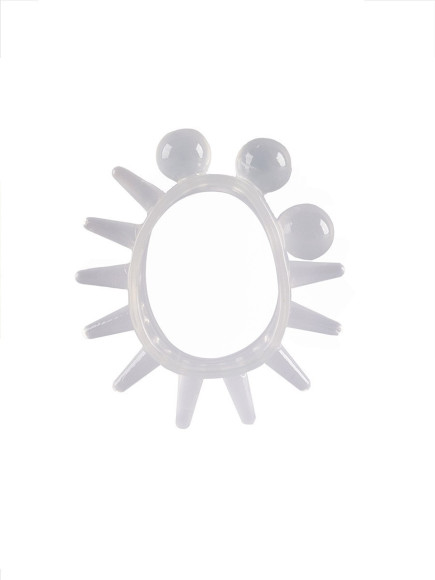 Эластичное эрекционное кольцо с шариками и лучами