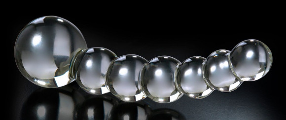 Прозрачный стеклянный стимулятор Icicles №66 - 12 см. Прозрачный стеклянный стимулятор Icicles №66 - 12 см.