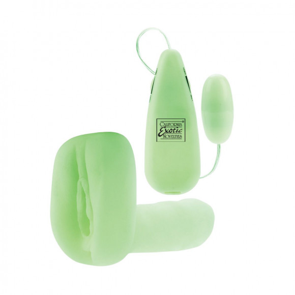 Люминесцентная вагина с виброэлементом Люминесцентная вагина с виброэлементом