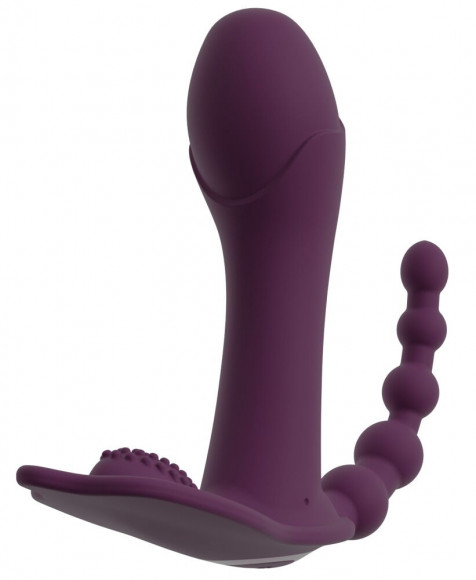 Фиолетовый вибратор для ношения в трусиках ARIVA RC Panty Vibrator Фиолетовый вибратор для ношения в трусиках ARIVA RC Panty Vibrator