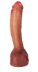 Реалистичный фаллоимитатор-гигант из двухслойного силикона - 26,5 см. Реалистичный фаллоимитатор-гигант из двухслойного силикона - 26,5 см.