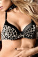 Бюстгальтер с леопардовым узором, мягкими чашечками и косточками Beauty Inside The Beast Бюстгальтер с леопардовым узором, мягкими чашечками и косточками Beauty Inside The Beast