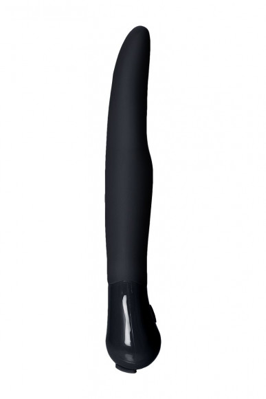 Черный вибратор PPP PERO-PERO ZENGI - 21,5 см.