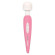 Розово-белый перезаряжаемый жезловый вибратор Personal Mini Rechargeable