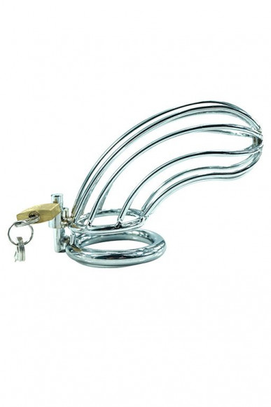 Мужской пояс верности с фиксированным кольцом под мошонку Мужской пояс верности с фиксированным кольцом под мошонку